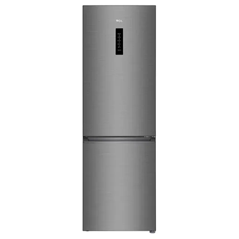 REFRIGERATEUR TCL No Frost COMBINE 318 Litres INOX / Avec Afficheur
