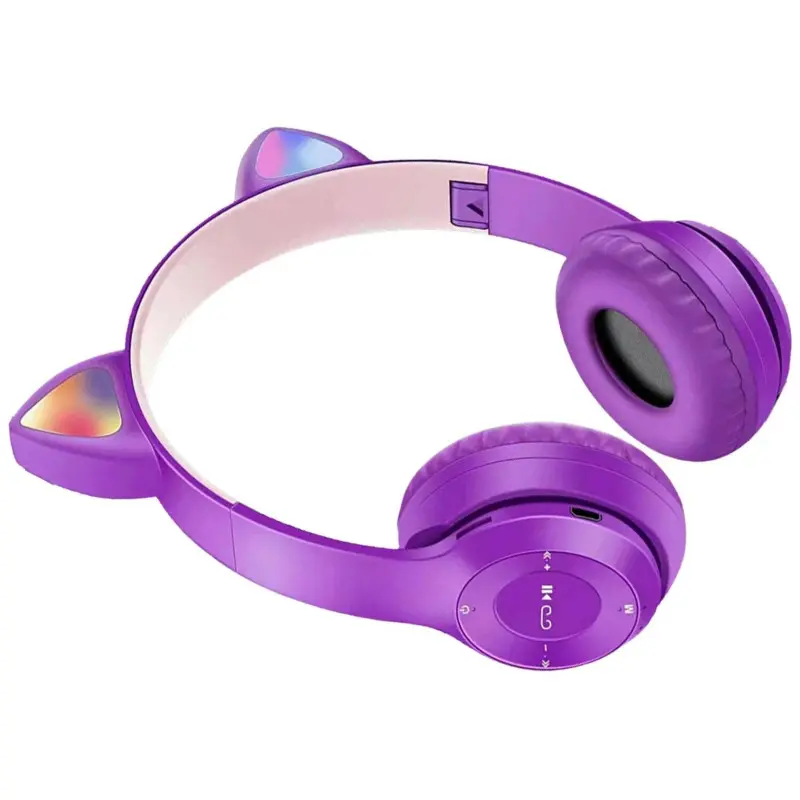 Casque-Micro Bluetooth P47 / Violet
