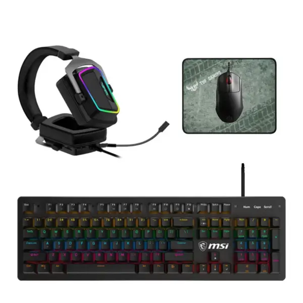 PACK PREMIUM GAMING /Viper V380+Clavier GK300+SteelSeries Prime+TAPIS TUF P3
