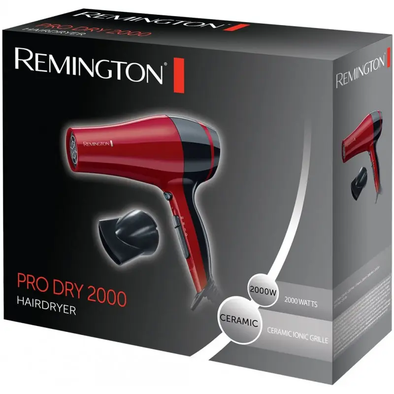 Pack Remington : Sèche-cheveux D3080 + Lisseur Slim S1450