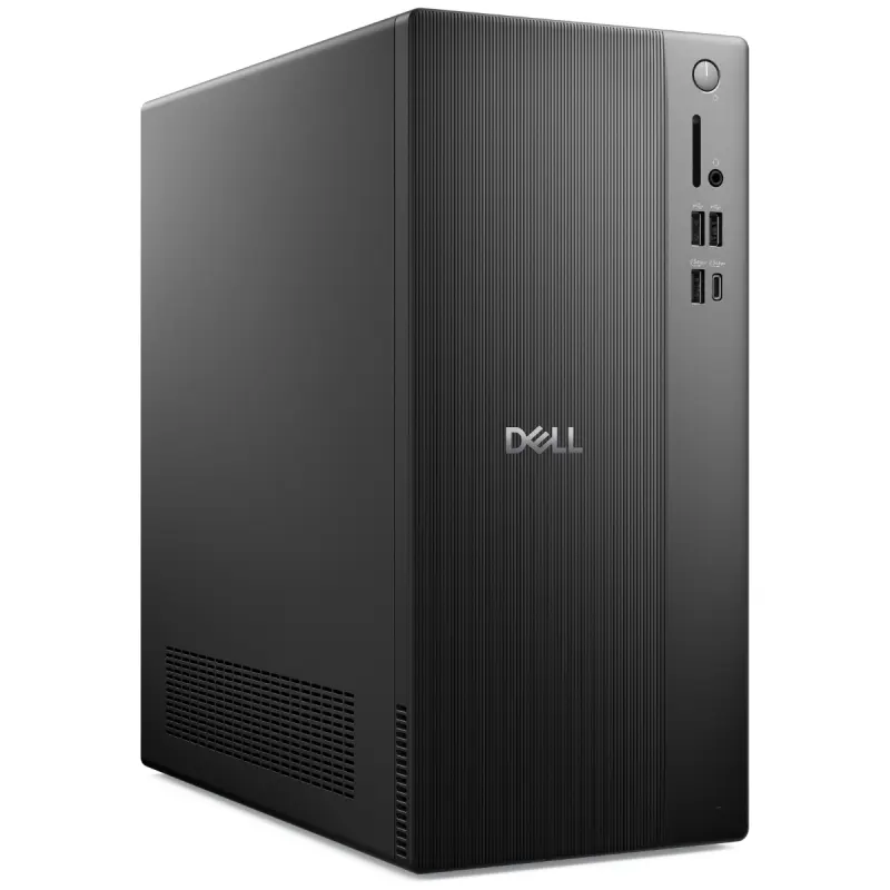 Pc de Bureau Dell Tower ECT1250 / i3-14100 / 16 Go / 512 Go SSD / Noir