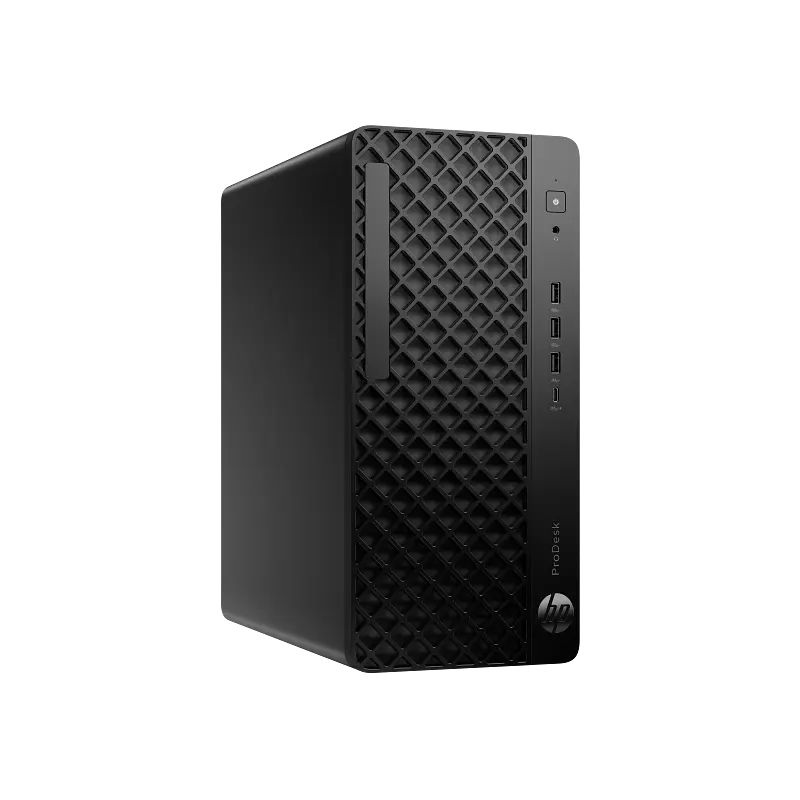 Pc de bureau HP ProDesk 4 Tower G1i / Ultra 5 225 / 16 Go DDR5 / 512 Go Avec écran 21.5&Prime; Full HD