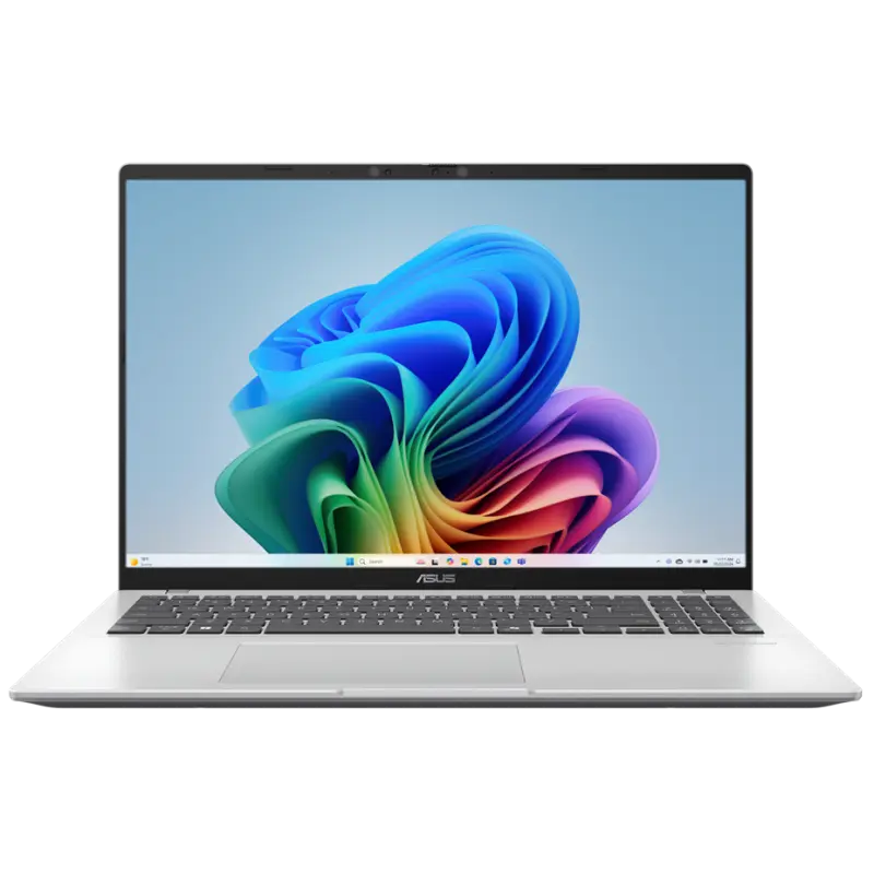 Pc Portable ASUS Vivobook 16 X1607QA / Snapdragon X X1 26 100 / 24 Go / 512 Go SSD / Silver