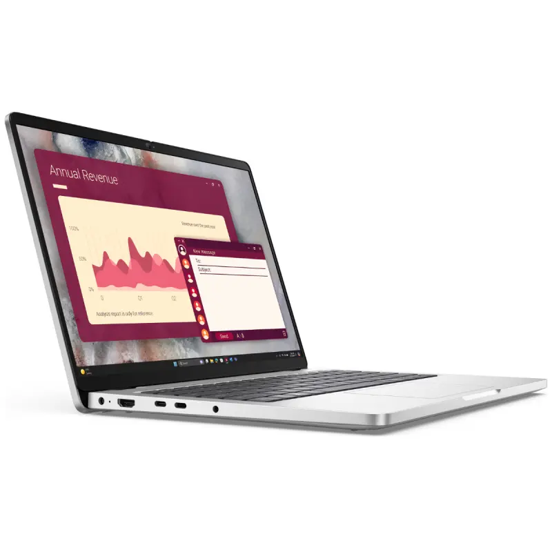 Pc Portable Dell Pro 14 / Ultra 5 235U / 8 Go DDR5 / 512 Go SSD / Gris