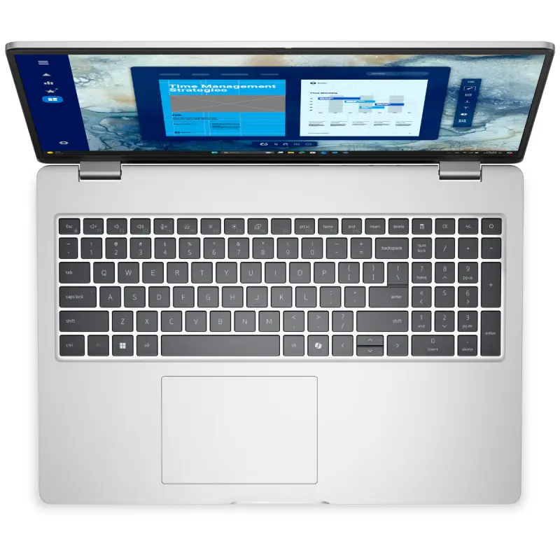 Pc Portable Dell Pro 16 / Ultra 5 225U / 8 Go DDR5 / 512 Go SSD / Windows 11 Pro / Gris