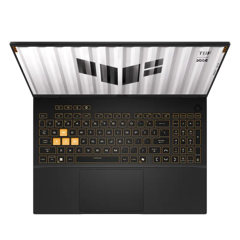 PC Portable Gamer ASUS TUF Gaming F16 2025 / Core 5 210H / RTX 4050 6G / 8 Go / 512 Go SSD / Windows 11 / Gris