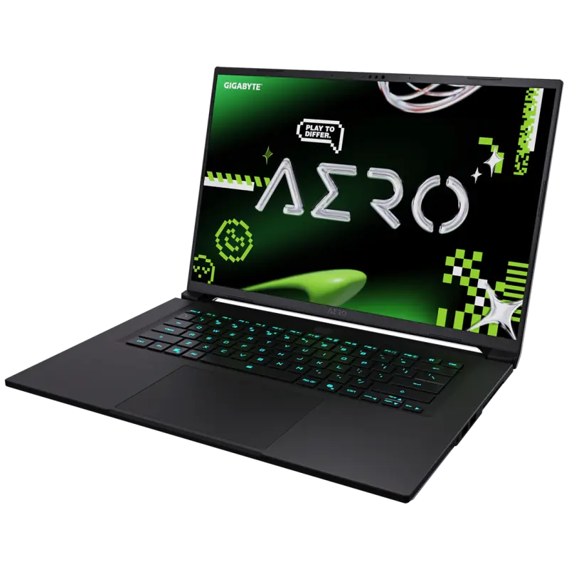 Pc Portable Gamer Gigabyte AERO X16 2WH / AI 9 HX 370 / RTX 5070 8G / 32 Go DDR5 / 2 To SSD / Windows 11 Pro / Copilote+ / Blanc