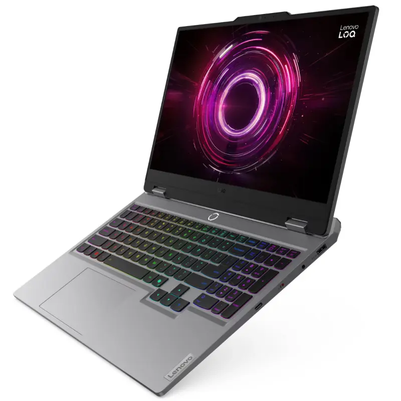 Pc Portable Gamer Lenovo LOQ 15AHP10 / Ryzen 5 220 / RTX 5050 8G / 32 Go DDR5 / 512 Go SSD / Gris