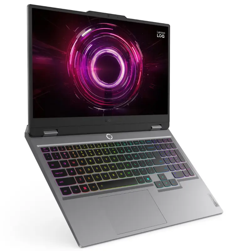 Pc Portable Gamer Lenovo LOQ 15AHP10 / Ryzen 5 220 / RTX 5050 8G / 32 Go DDR5 / 512 Go SSD / Gris