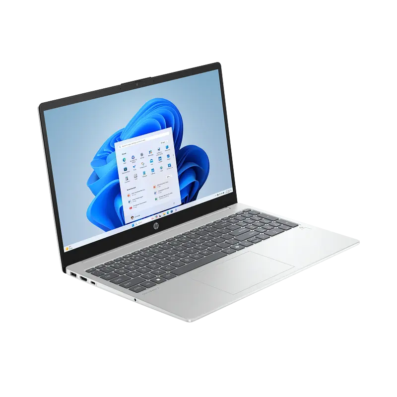 Pc Portable HP OmniBook 3 Laptop Next Gen AI 15-fn0011nk / Ryzen AI 5 340 / 24 Go DDR5 / 512 Go SSD / Windows 11 / Argent