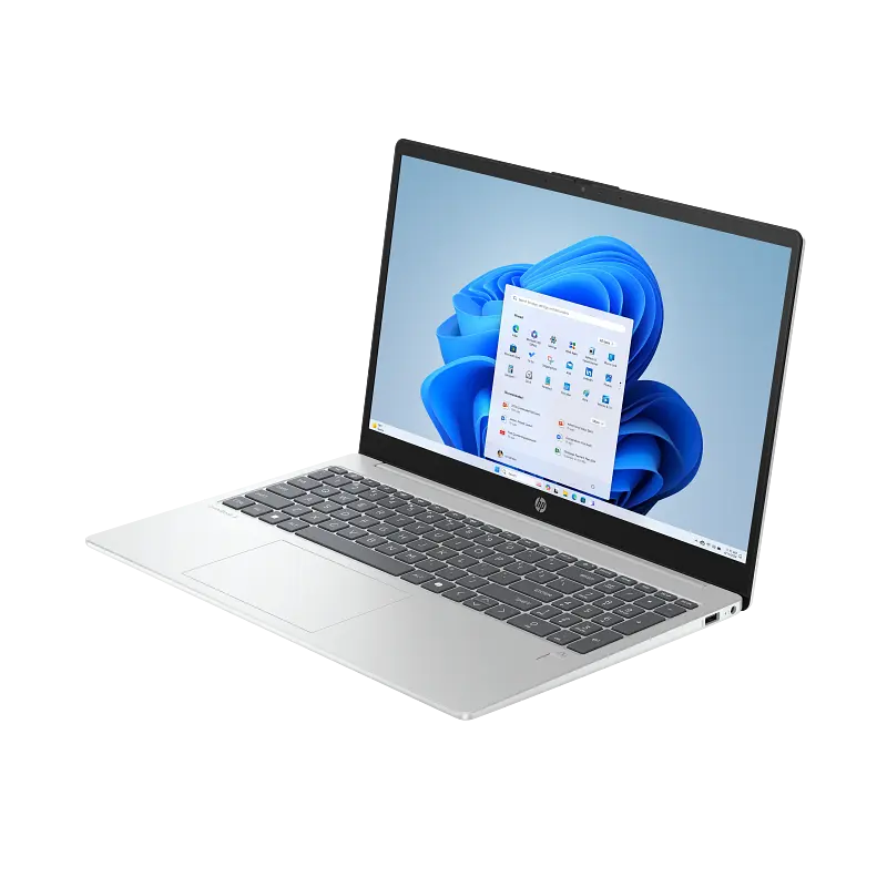 Pc Portable HP OmniBook 3 Laptop Next Gen AI 15-fn0011nk / Ryzen AI 5 340 / 24 Go DDR5 / 512 Go SSD / Windows 11 / Argent