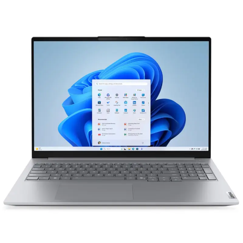 Pc Portable Lenovo ThinkBook 16 G8 IAL / Ultra 5 225U / 8 Go DDR5 / 512 Go SSD / Gris Avec Sacoche Lenovo