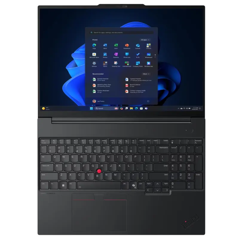 Pc Portable Lenovo ThinkPad E16 Gen 3 / Ultra 5 225U / 8 Go DDR5 / 512 Go SSD / Noir Avec Sacoche Lenovo