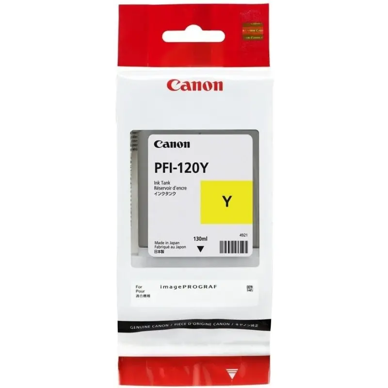 Cartouche d&rsquo;encre original CANON PFI-120Y / Yellow