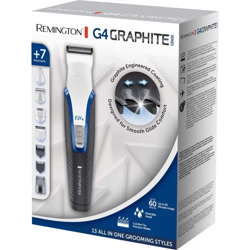 Tondeuse Multifonctions 4en1 REMINGTON Graphite Series G4