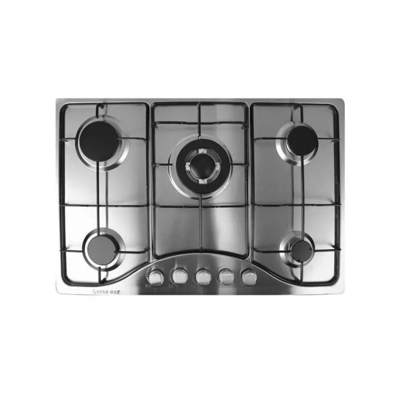 PLAQUE DE CUISSON ENCASTRABLE STARONE ST-806 / 5 FEUX / 60 cm / INOX