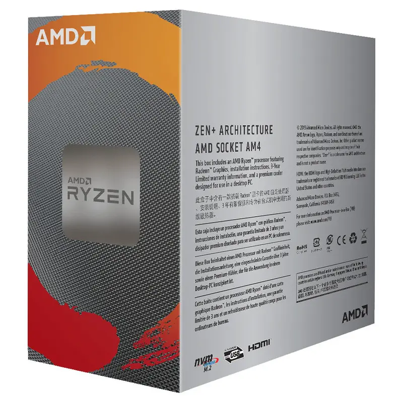 Processeur AMD Ryzen 3 3200G / Box