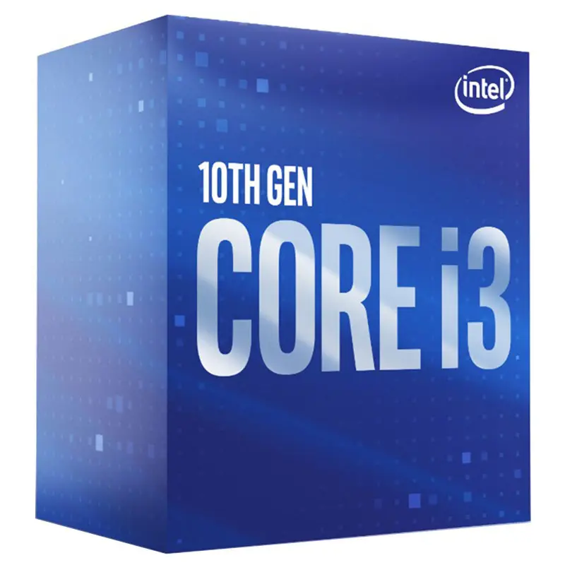 Processeur Intel Core Comet Lake-S i3-10100F 10ème Gén