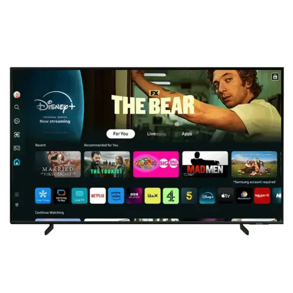 TV SAMSUNG 50'' Smart Q60DAU QLED 4K 2024 / QA50Q60DAU