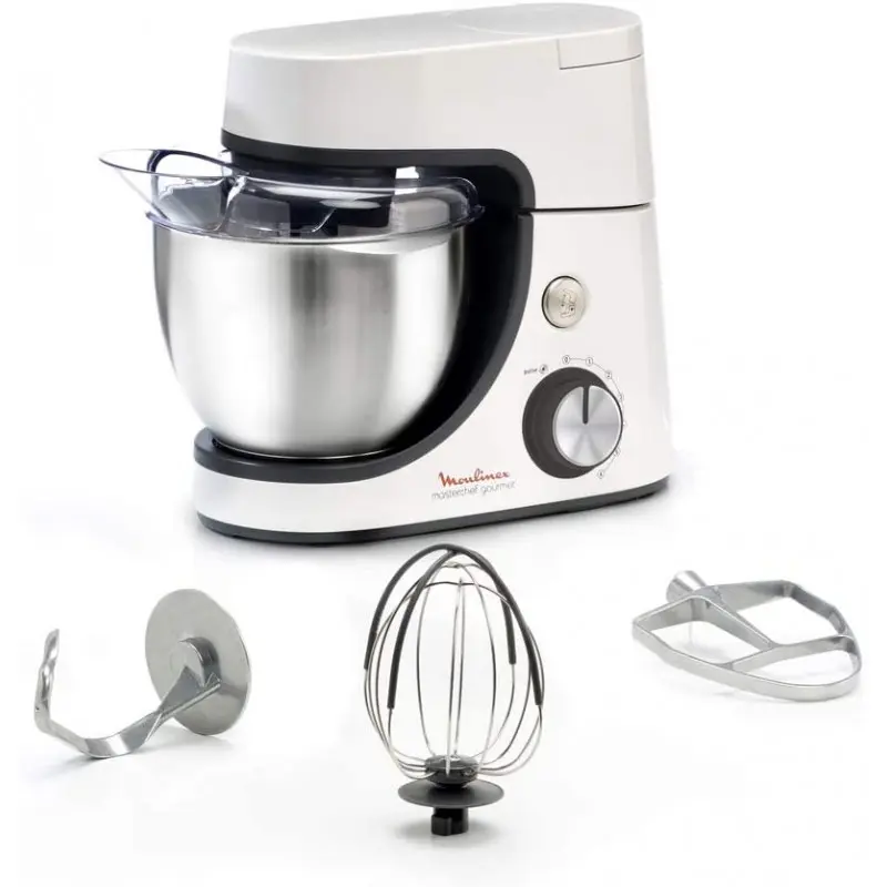 Robot Multifonctions Pâtissier Moulinex MasterChef Gourmet / 1100W