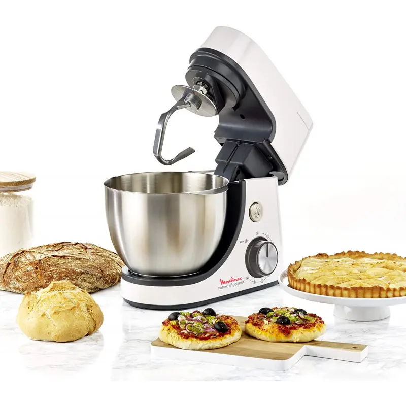 Robot Multifonctions Pâtissier Moulinex MasterChef Gourmet / 1100W