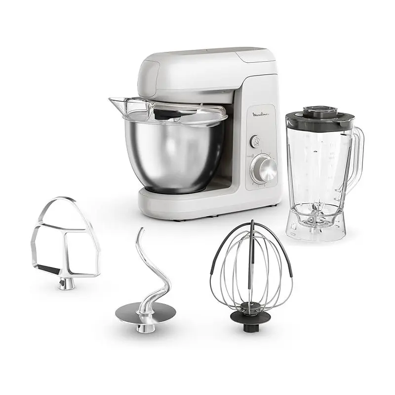 ROBOT PÉTRIN MOULINEX 1100W / Blanc