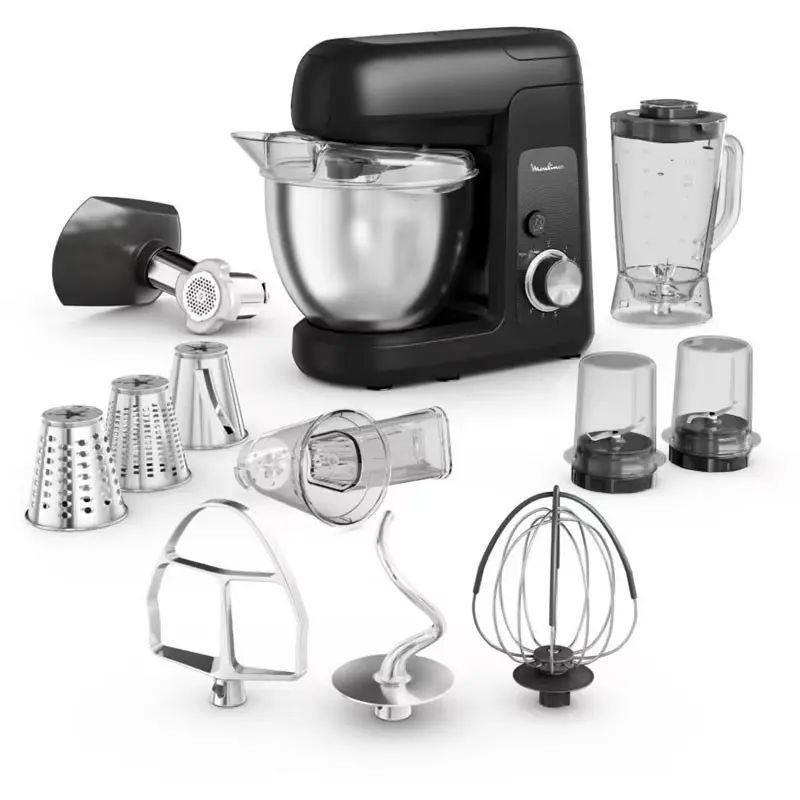 ROBOT PÉTRIN MOULINEX 4.6L 1100W / Noir / QA525810