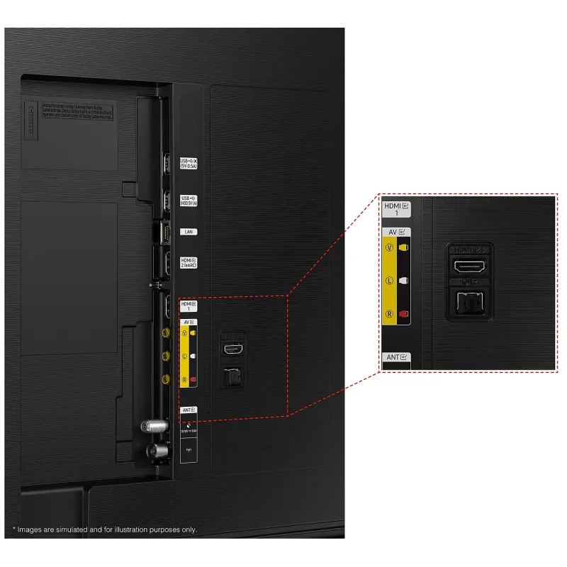 TV Samsung 65″ Q60B QLED 4K Smart TV Série 6