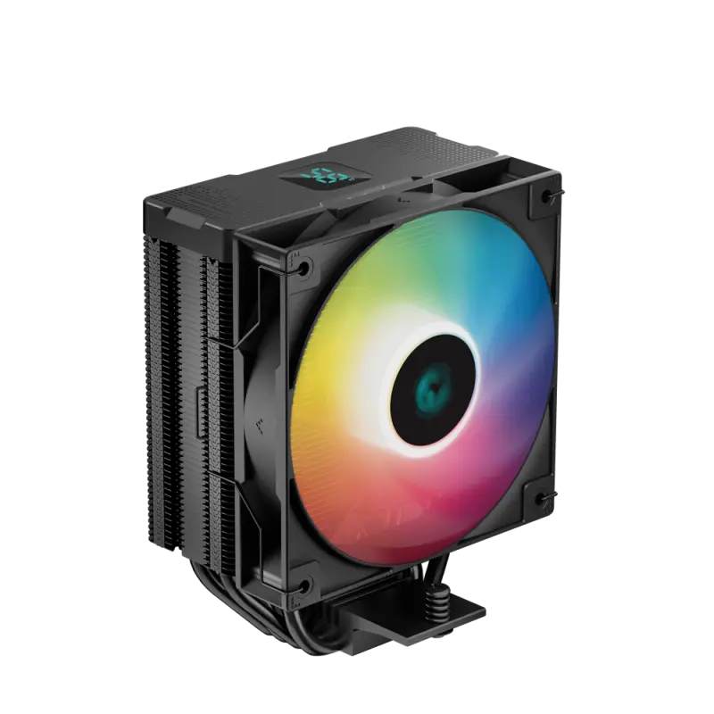 Ventilateur de processeur DeepCool AG400 DIGITAL BK ARGB / Noir