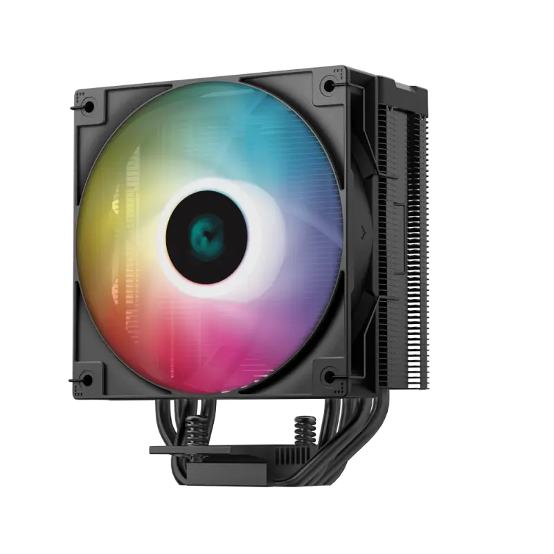 Ventilateur de processeur DeepCool AG400 DIGITAL BK ARGB / Noir