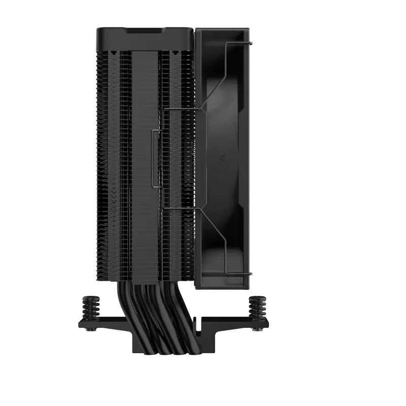 Ventilateur de processeur DeepCool AG400 DIGITAL BK ARGB / Noir