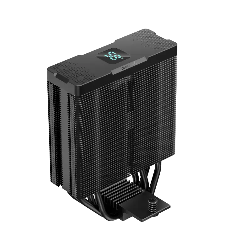 Ventilateur de processeur DeepCool AG400 DIGITAL BK ARGB / Noir