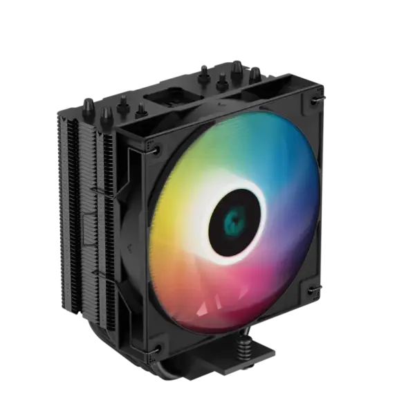 Ventilateur de processeur DeepCool AG400 BK ARGB / Noir
