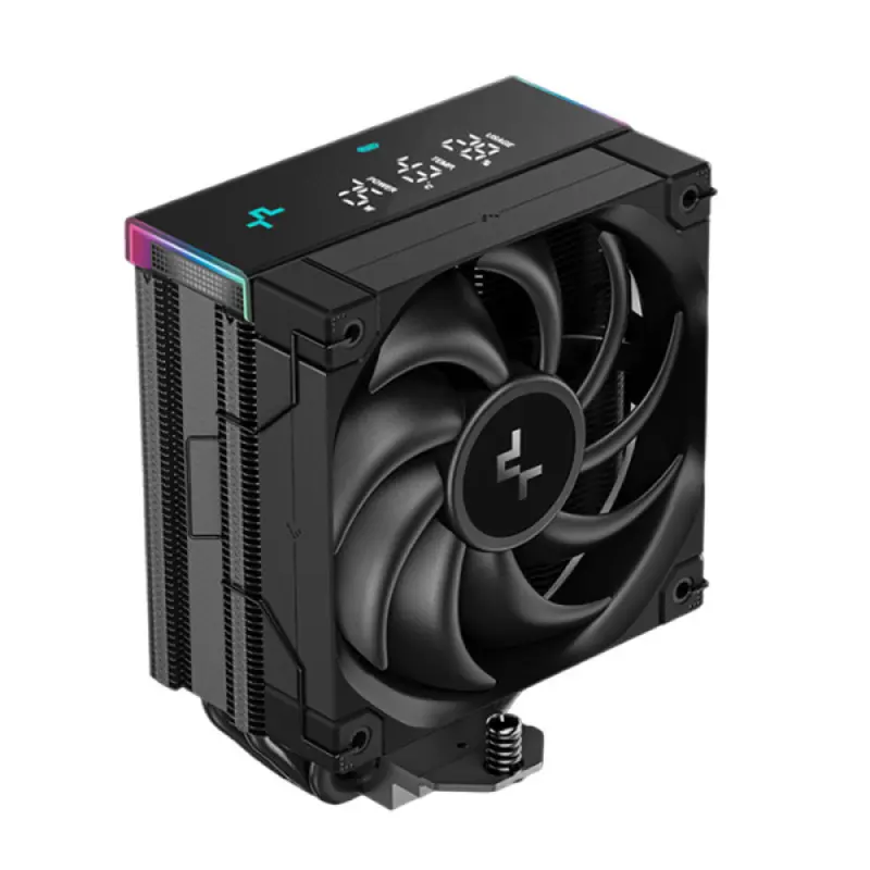 Refroidisseur d&rsquo;air pour processeur DeepCool AK400 DIGITAL PRO / LGA 1700 / AM5 / RGB / Noir