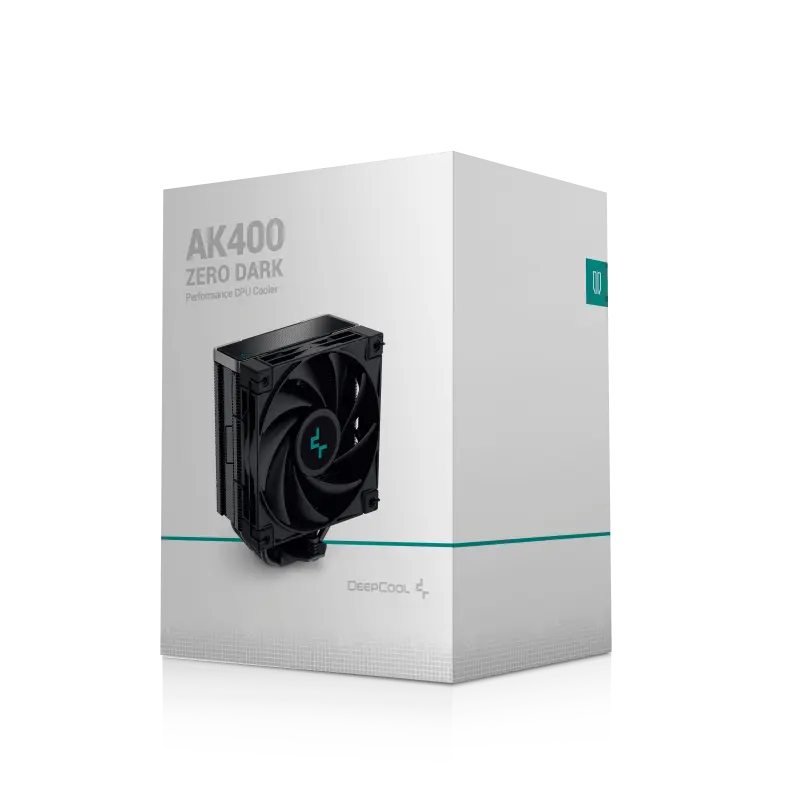 Ventilateur de processeur DeepCool AK400 ZERO DARK / Noir