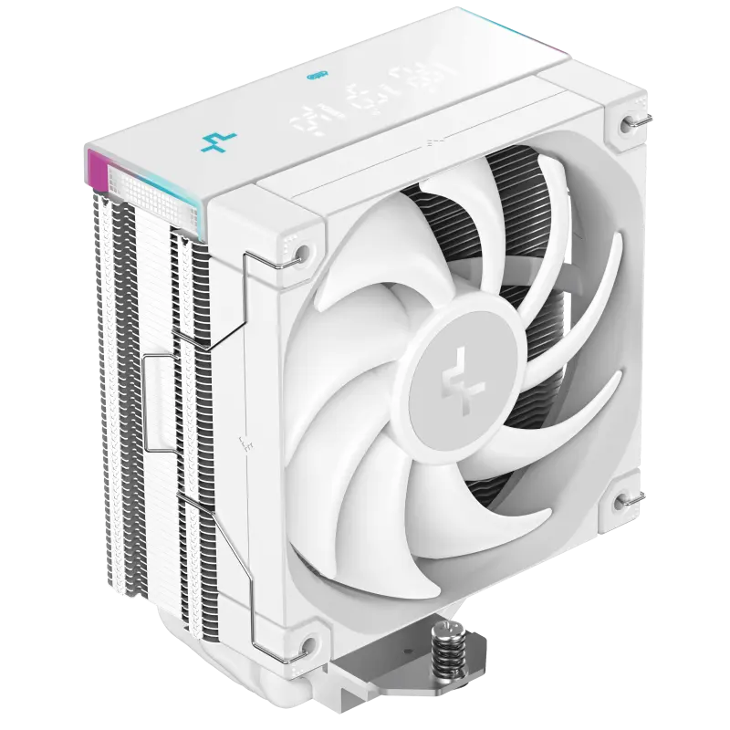 Refroidisseur d&rsquo;air pour processeur DeepCool AK400 Digital Pro ARGB / Blanc