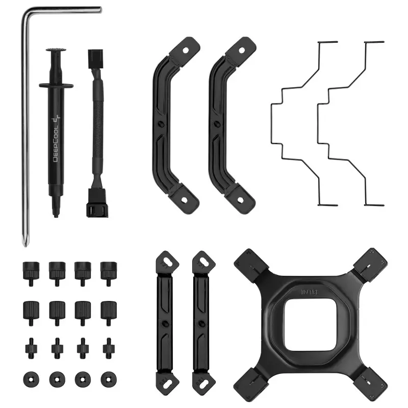 Refroidisseur d’air pour processeur DeepCool AK500 DIGITAL PRO | BLACK