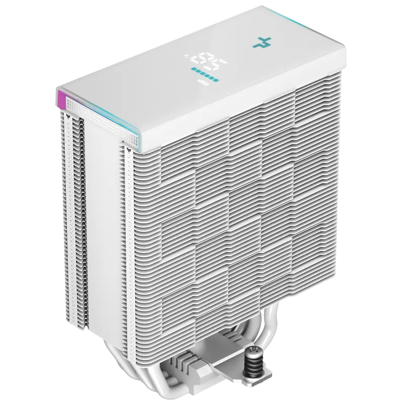 Refroidisseur d&rsquo;air pour processeur DeepCool AK500S Digital / Blanc