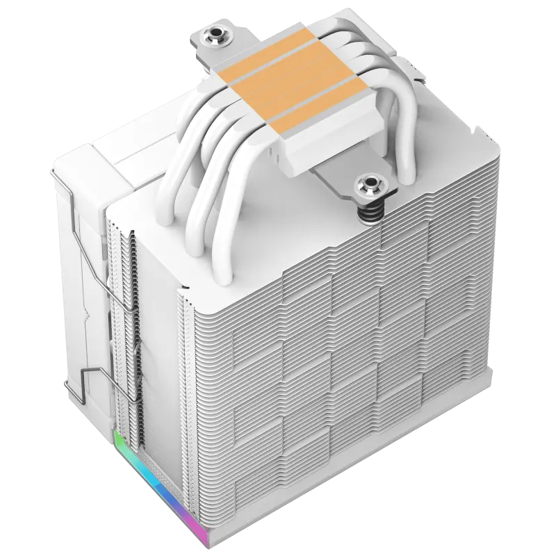 Refroidisseur d&rsquo;air pour processeur DeepCool AK500S Digital / Blanc