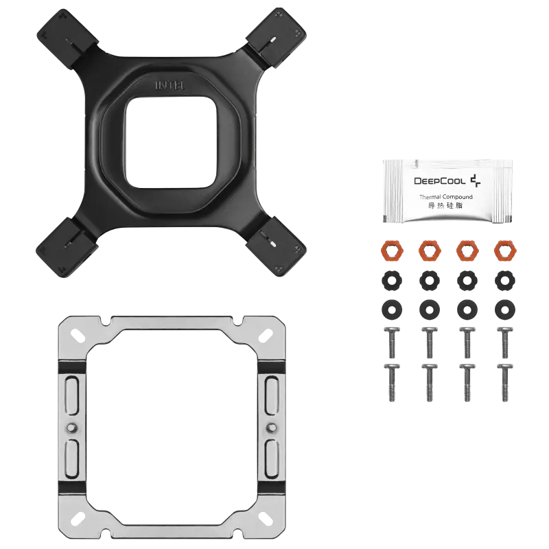 Refroidisseur d&rsquo;air pour processeur DeepCool AK500S Digital / Blanc
