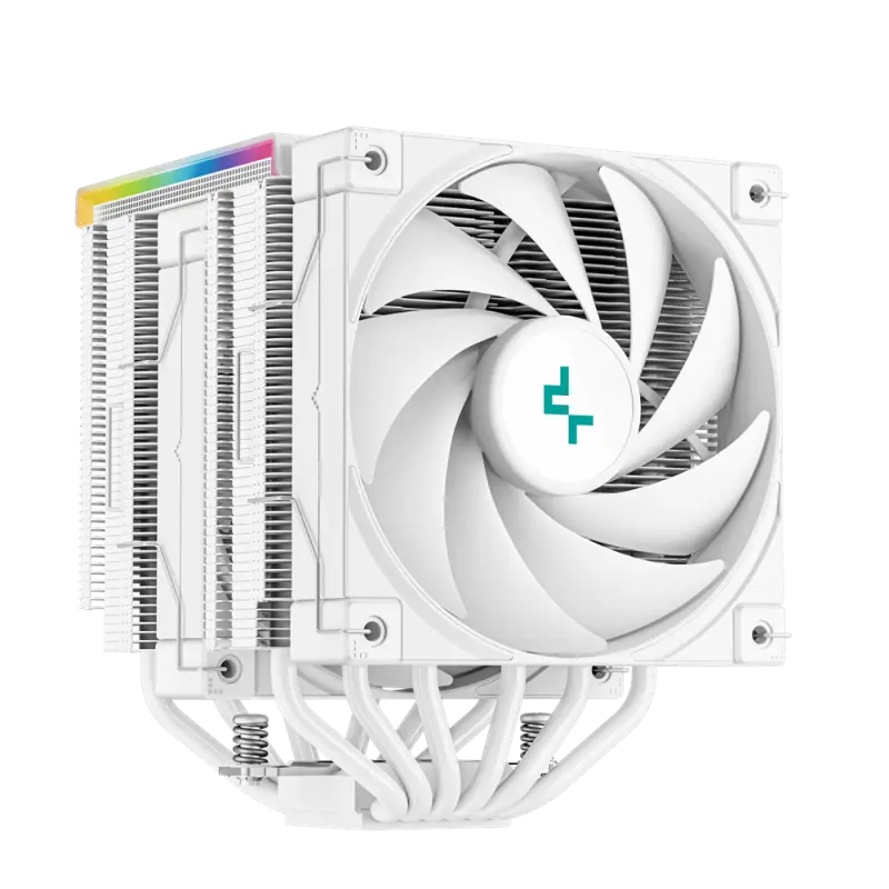 Ventilateur de processeur DeepCool AK620 DIGITAL WH / Blanc