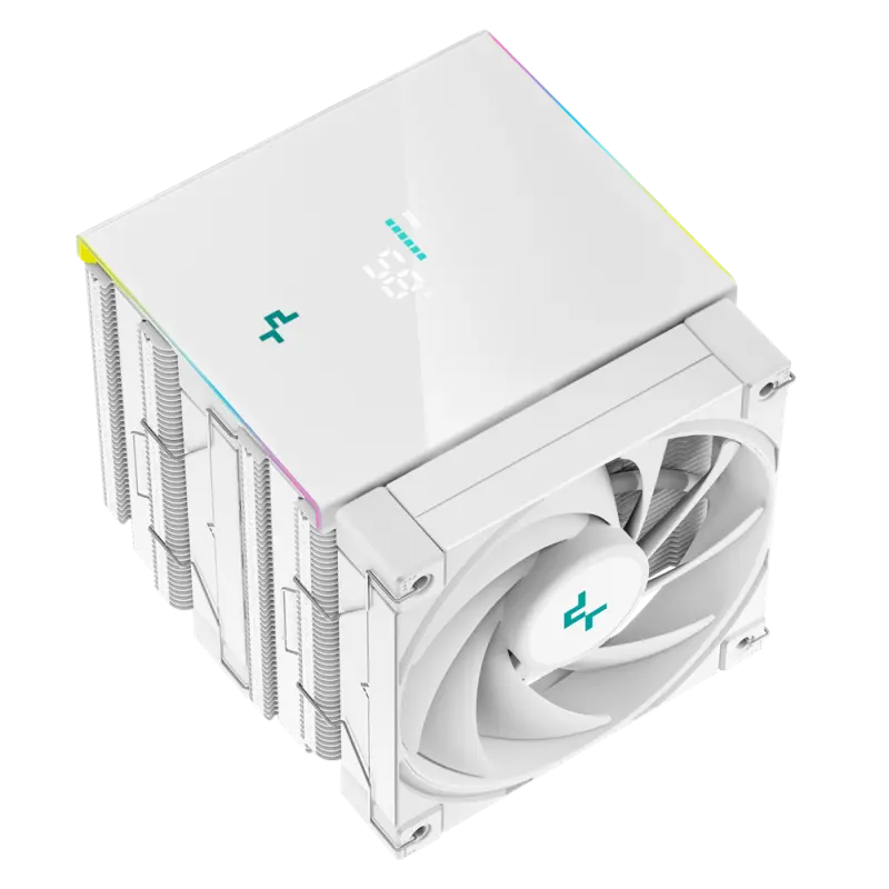 Ventilateur de processeur DeepCool AK620 DIGITAL WH / Blanc