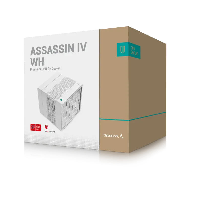 Ventilateur de processeur DeepCool ASSASSIN IV WH / Blanc