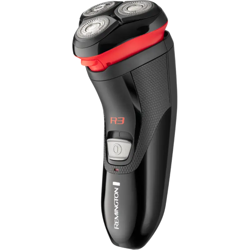 Rasoir R3 Avec 3 Tètes Remington R3000 / Noir & Rouge