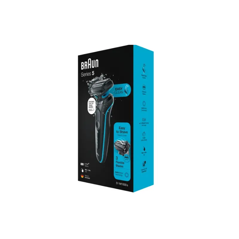 Rasoir Braun Séries 5 WET & DRY 51-M1000S