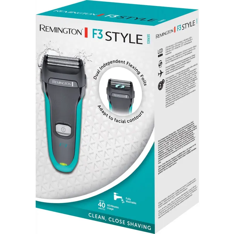 Rasoir électrique sans fil Remington F3 Style Series