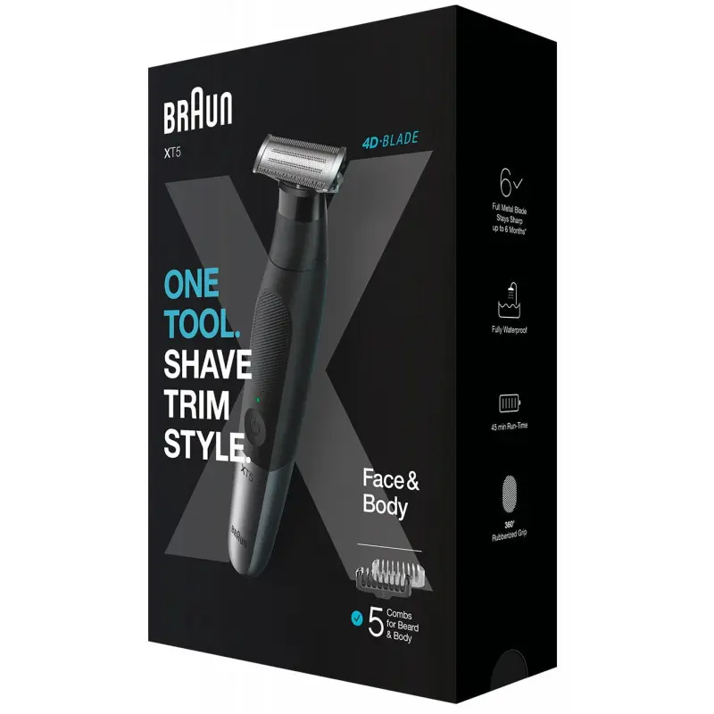 Rasoir Tondeuse hybride Braun Series X XT5100