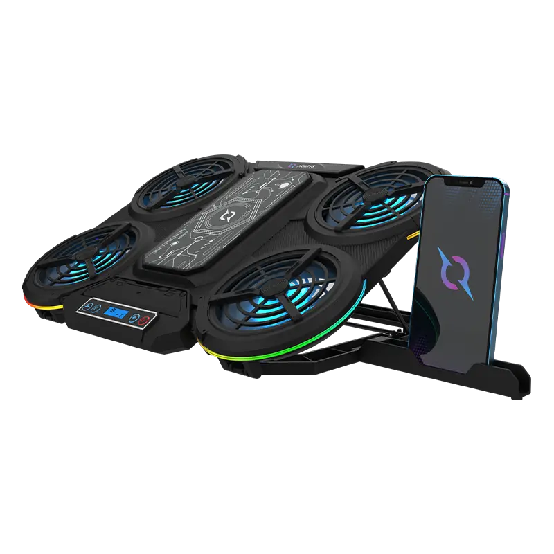 Refroidisseur AQIRYS ZENITH Pour PC Portable 17&Prime; / Noir