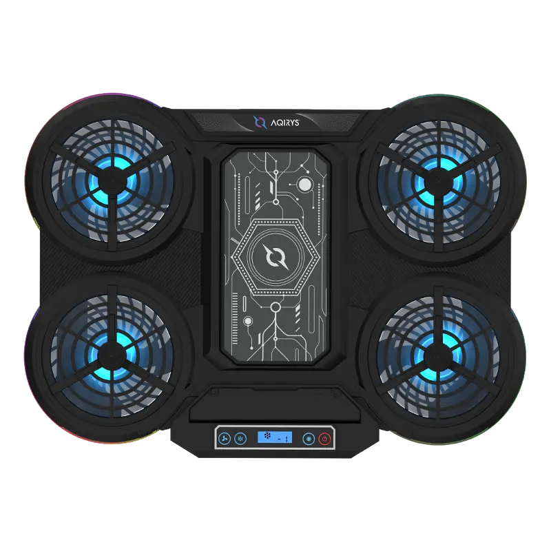 Refroidisseur AQIRYS ZENITH Pour PC Portable 17&Prime; / Noir
