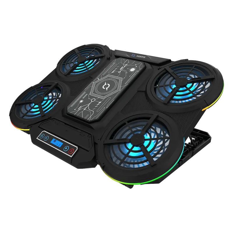 Refroidisseur AQIRYS ZENITH Pour PC Portable 17&Prime; / Noir